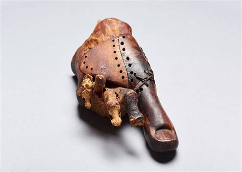 oldest prosthetic limbs